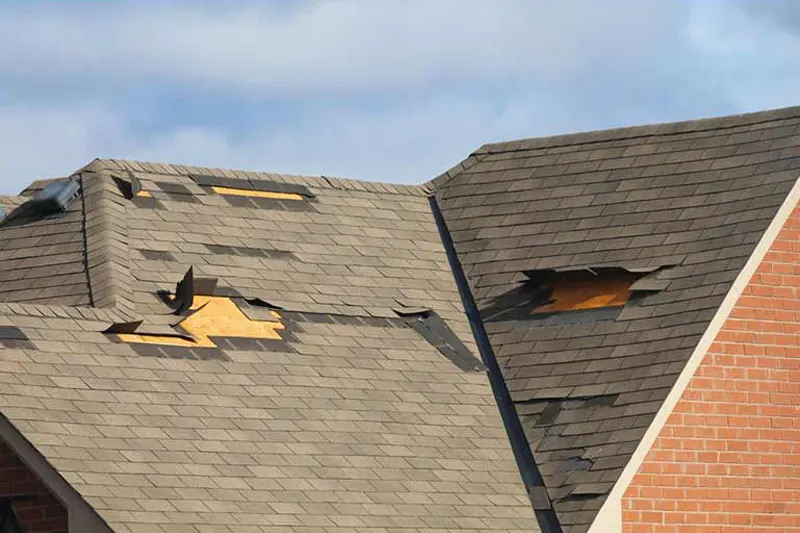 Storm Damage by TopShop Roofing